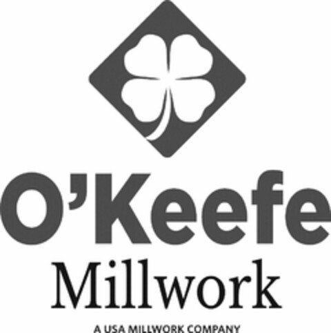 O'KEEFE MILLWORK A USA MILLWORK COMPANY Logo (USPTO, 06/27/2018)