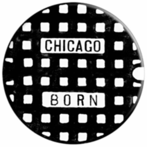 CHICAGO BORN Logo (USPTO, 16.09.2018)