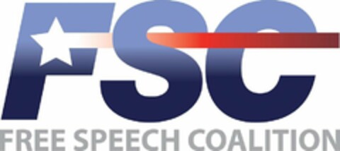 FSC FREE SPEECH COALITION Logo (USPTO, 04/18/2019)