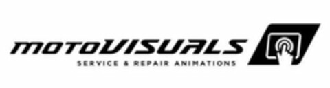 MOTOVISUALS SERVICE & REPAIR ANIMATIONS Logo (USPTO, 12.06.2019)