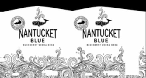 NANTUCKET BLUE BLUEBERRY VODKA SODA SPOUTER NANTUCKET CRAFT COCKTAILS TRIPLE EIGHT EST. 2020 Logo (USPTO, 06.12.2019)