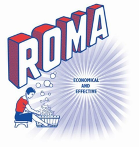 ROMA ECONOMICAL AND EFFECTIVE Logo (USPTO, 12/11/2019)