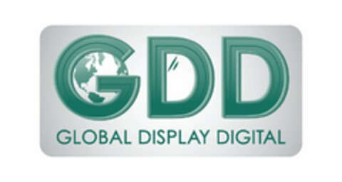 GDD GLOBAL DISPLAY DIGITAL Logo (USPTO, 09.06.2020)