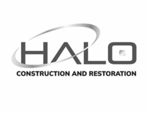 HALO CONSTRUCTION AND RESTORATION Logo (USPTO, 04.08.2020)