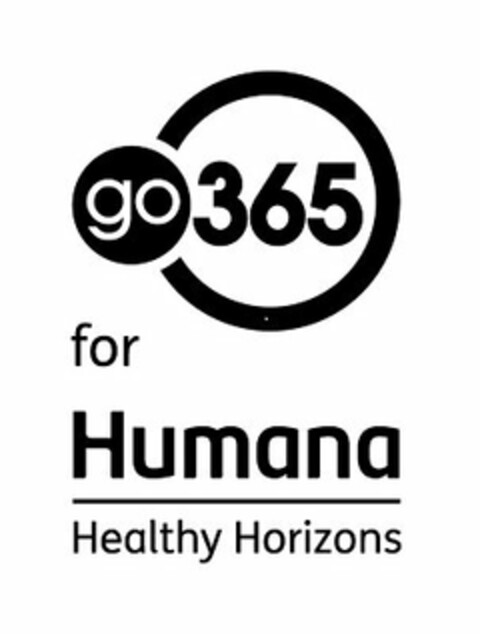 GO 365 FOR HUMANA HEALTHY HORIZONS Logo (USPTO, 20.09.2020)
