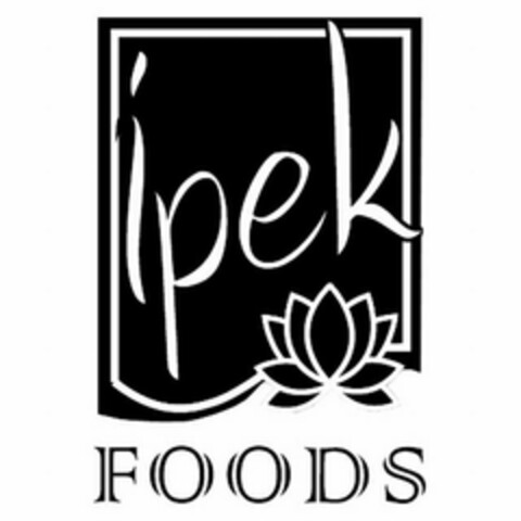 IPEK FOODS Logo (USPTO, 03.01.2009)