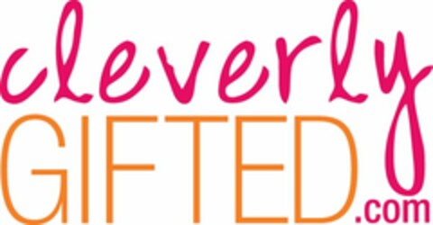 CLEVERLYGIFTED.COM Logo (USPTO, 14.06.2009)