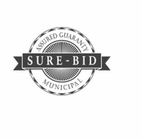 SURE-BID ASSURED GUARANTY MUNICIPAL Logo (USPTO, 04/14/2010)