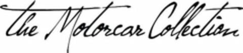 THE MOTORCAR COLLECTION Logo (USPTO, 06/08/2010)