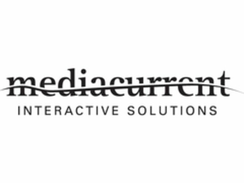 MEDIACURRENT INTERACTIVE SOLUTIONS Logo (USPTO, 23.02.2011)