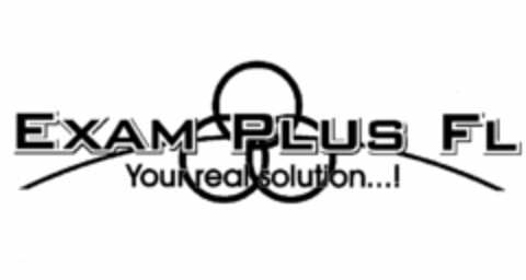 EXAM PLUS FL YOUR REAL SOLUTION...! Logo (USPTO, 20.04.2011)