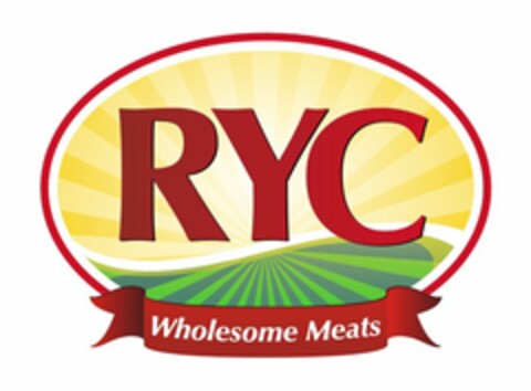 RYC WHOLESOME MEATS Logo (USPTO, 24.05.2011)