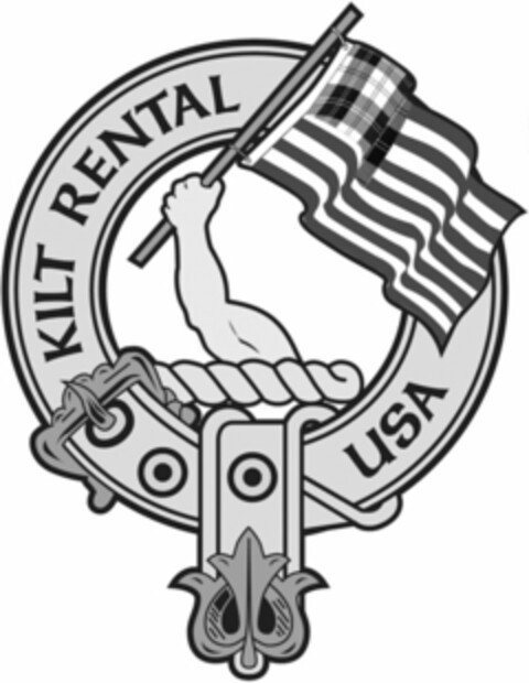 KILT RENTAL USA Logo (USPTO, 29.08.2011)