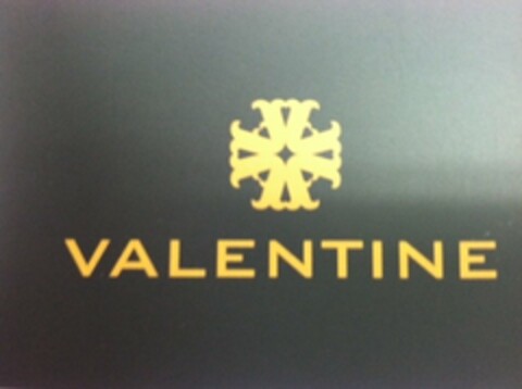 V VALENTINE Logo (USPTO, 30.09.2011)