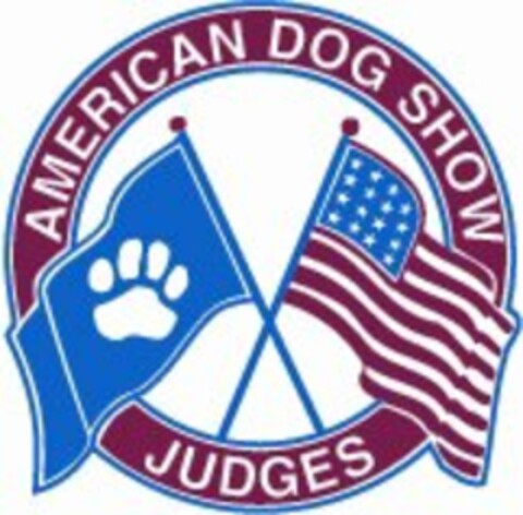 AMERICAN DOG SHOW JUDGES Logo (USPTO, 10.12.2011)