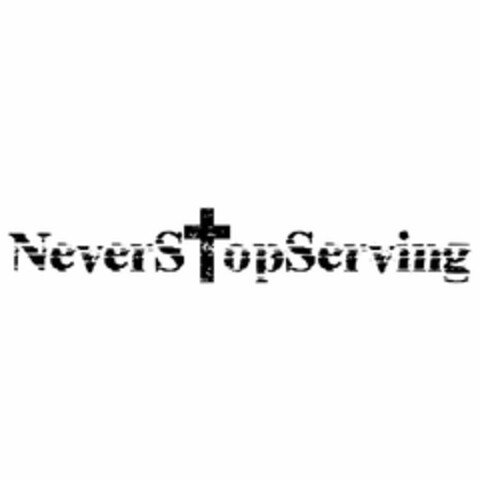 NEVERSTOPSERVING Logo (USPTO, 12/21/2011)