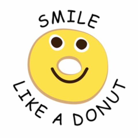 SMILE LIKE A DONUT Logo (USPTO, 17.02.2012)