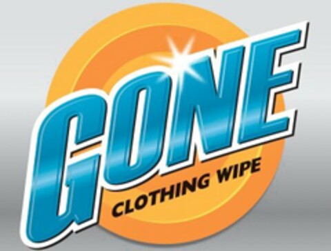 GONE CLOTHING WIPE Logo (USPTO, 02.03.2012)