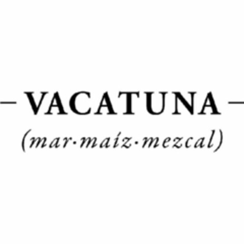 VACATUNA MAR MAIZ MEZCAL Logo (USPTO, 11.04.2012)