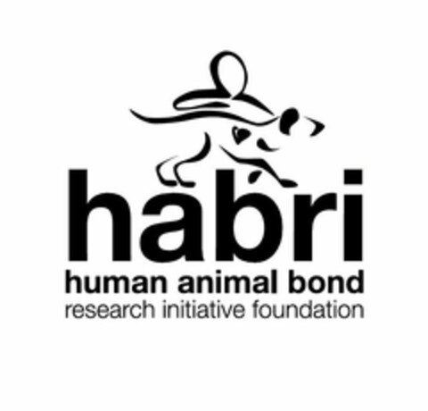 HABRI HUMAN ANIMAL BOND RESEARCH INITIATIVE FOUNDATION Logo (USPTO, 04/16/2012)