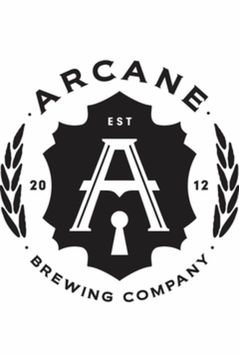 ARCANE BREWING COMPANY EST 2012 A Logo (USPTO, 15.05.2012)