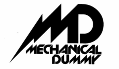 MD MECHANICAL DUMMY Logo (USPTO, 10.07.2012)