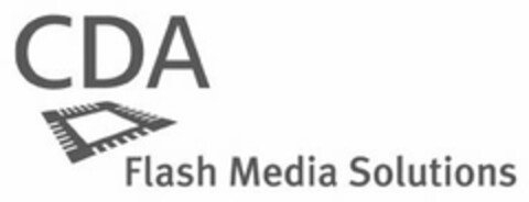 CDA FLASH MEDIA SOLUTIONS Logo (USPTO, 18.07.2012)