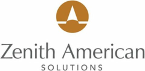 ZENITH AMERICAN SOLUTIONS Logo (USPTO, 16.10.2012)