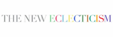 THE NEW ECLECTICISM Logo (USPTO, 31.05.2013)