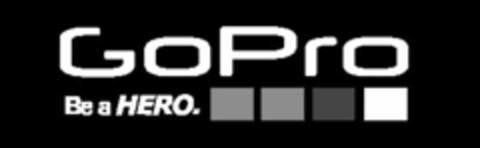 GOPRO BE A HERO. Logo (USPTO, 26.08.2013)