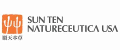 SUN TEN NATURECEUTICA USA Logo (USPTO, 06.02.2014)