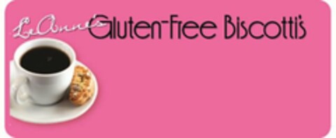 LEANNE'S GLUTENFREE BISCOTTIS Logo (USPTO, 26.03.2014)