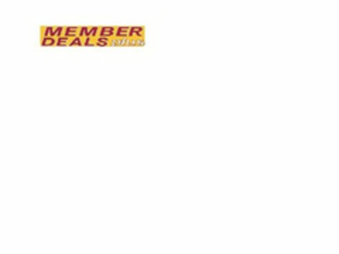 MEMBER DEALS PLUS Logo (USPTO, 06/03/2014)