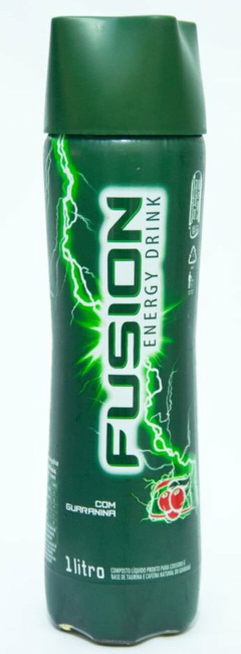 FUSION ENERGY DRINK Logo (USPTO, 08/14/2014)