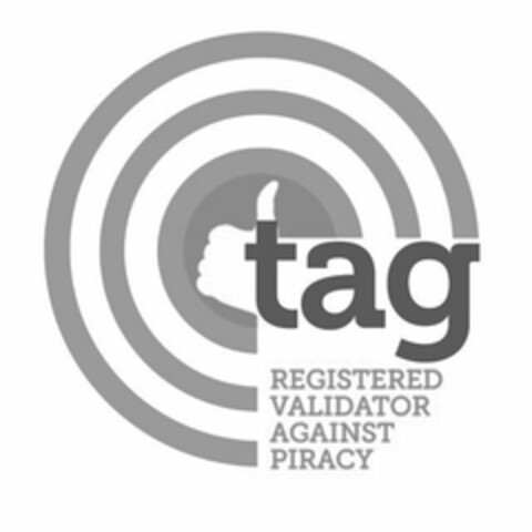 TAG REGISTERED VALIDATOR AGAINST PIRACY Logo (USPTO, 09.02.2015)