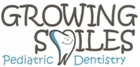 GROWING SMILES PEDIATRIC DENTISTRY Logo (USPTO, 09.02.2015)