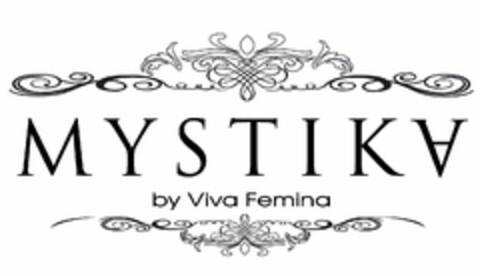 MYSTIKA BY VIVA FEMINA Logo (USPTO, 30.03.2015)