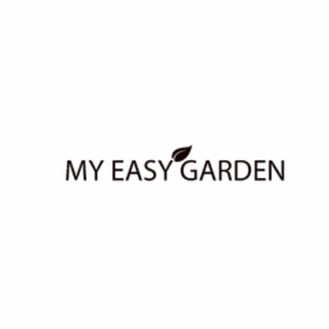 MY EASY GARDEN Logo (USPTO, 04/16/2015)