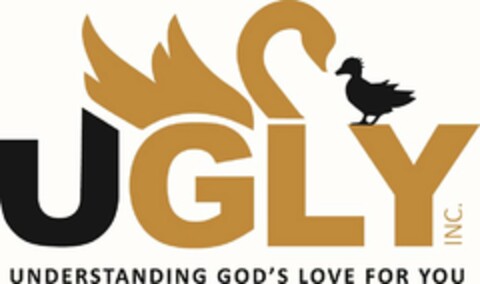 UGLY INC. UNDERSTANDING GOD'S LOVE FOR YOU Logo (USPTO, 05/11/2015)