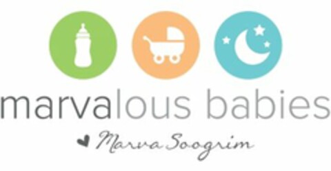 MARVALOUS BABIES MARVA SOOGRIM Logo (USPTO, 03.06.2015)