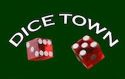 DICE TOWN Logo (USPTO, 07/02/2015)