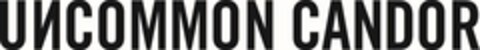 UNCOMMON CANDOR Logo (USPTO, 09.07.2015)