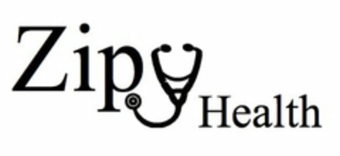 ZIPY HEALTH Logo (USPTO, 25.09.2015)