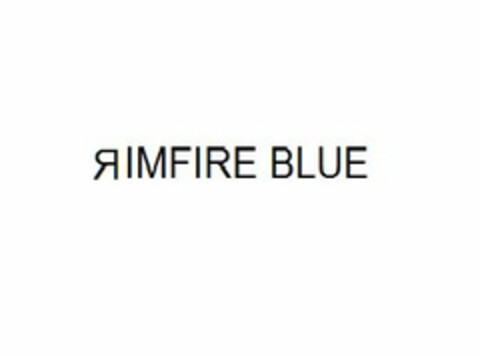 RIMFIRE BLUE Logo (USPTO, 04.12.2015)