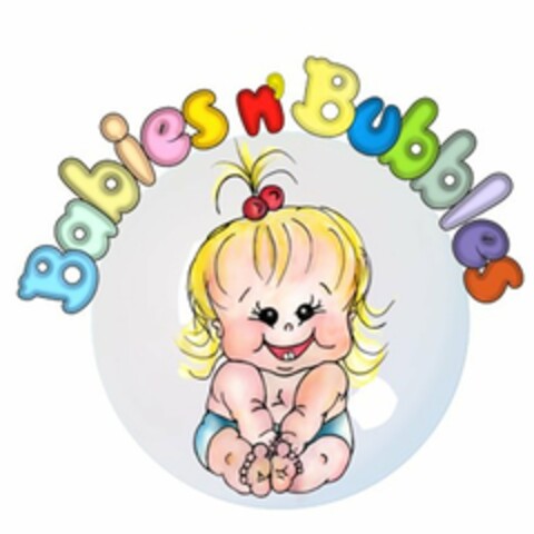 BABIES N' BUBBLES Logo (USPTO, 11.08.2016)