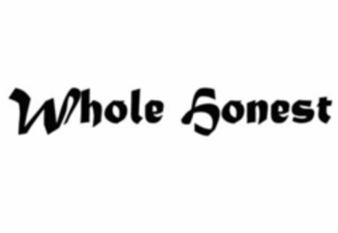 WHOLE HONEST Logo (USPTO, 24.08.2016)