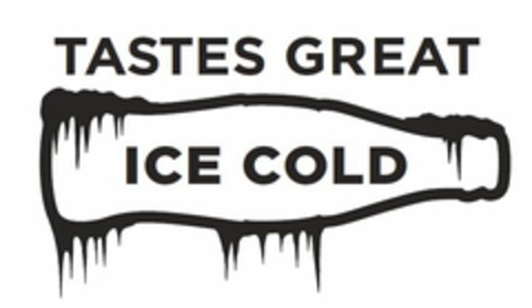 TASTES GREAT ICE COLD Logo (USPTO, 01/11/2017)