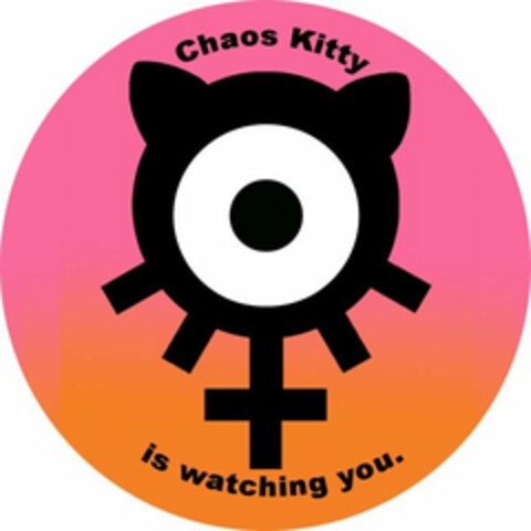 CHAOS KITTY IS WATCHING YOU. Logo (USPTO, 13.01.2017)