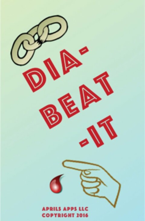 DIA-BEAT-IT APRILS APPS LLC COPYRIGHT 2016 Logo (USPTO, 07/05/2017)