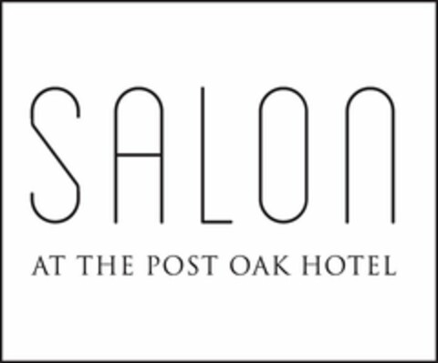 SALON AT THE POST OAK HOTEL Logo (USPTO, 10/20/2017)